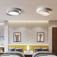 Plafonnier LED rond moderne à montage en surface, éclairage décoratif intérieur pour salon, luminaires LED modernes à suspendre