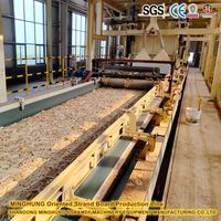 Línea de Producción de OSB Totalmente Automática con Sistema de Control PLC, 30000 M3 por Año