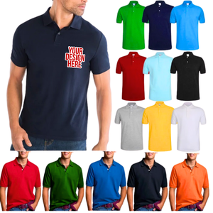 Polos de piqué personalizados para hombres recién llegados 2024 con logotipos impresos etiquetas OEM de gran tamaño MOQ bajo directo de fábrica en Bangladesh - Product Image 6