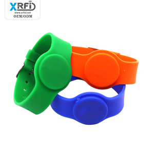 Tùy chỉnh RFID 13.56Mhz Silicone dây đeo cổ tay không thấm nước mềm NFC Vòng đeo tay với mã QR kiểm soát truy cập thẻ - Product Image 5