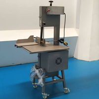Machine électrique de scie d'os d'acier inoxydable pour la coupe de viande et le traitement d'abattoir