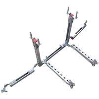 Support de canal Unistrut pour système solaire, système de montage de panneaux solaires sur toiture, support galvanisé pour panneaux solaires