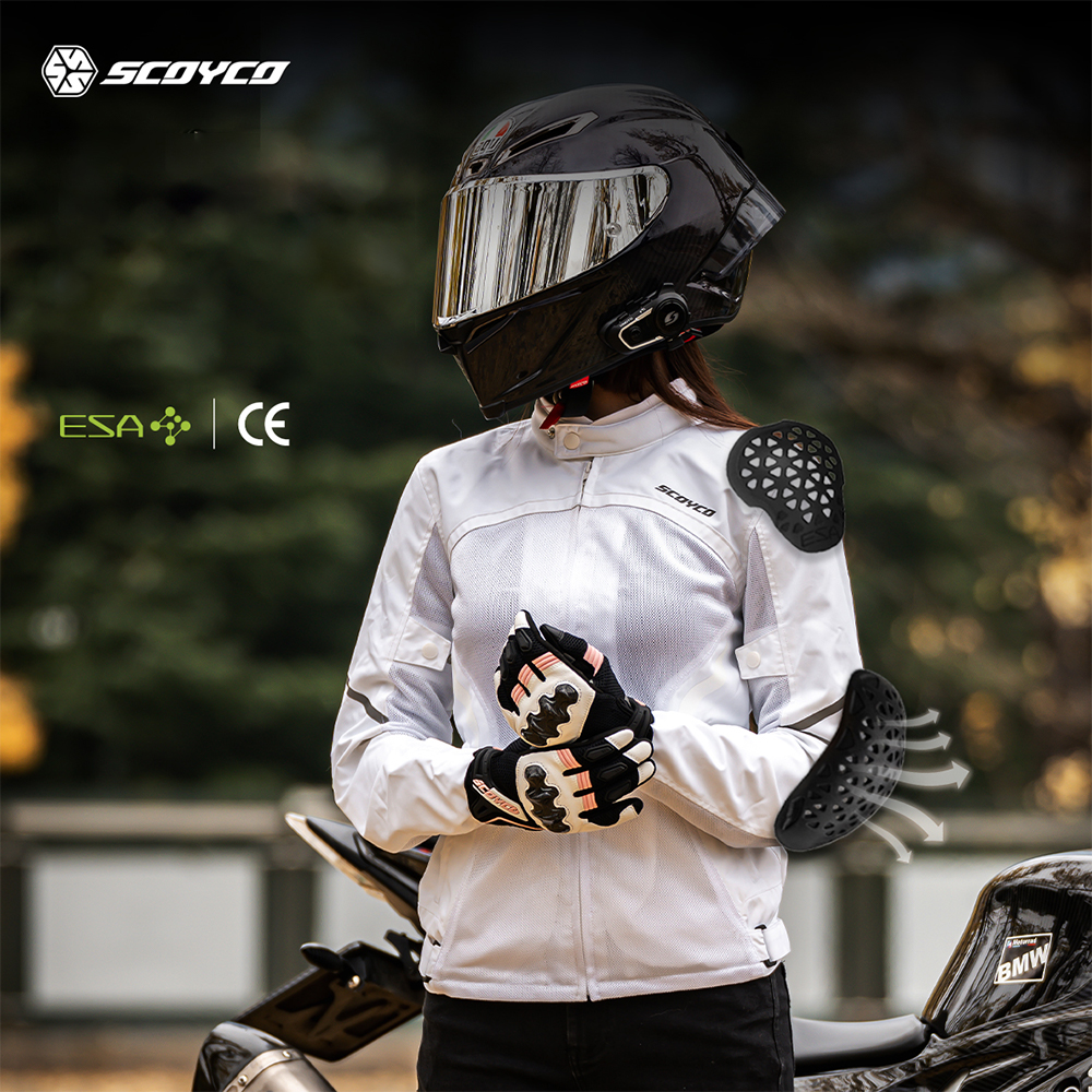 Scoyco Motocross Clothing Suit Protection Moto Riding Jacket Racer