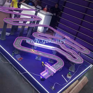 Transmisión en vivo de Rally de pista de pinball de mármol de alta calidad, campeonato de carreras, máquina de pinball de carreras de mármol estrella - Product Image 4