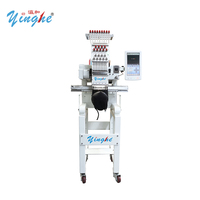 Máquina de Bordar Inteligente Yinghe YH-901 con Control Táctil HD y Diseños Integrados para Bordado de Logotipos en Ropa Deportiva y Ciclismo