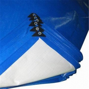 Bâche en plastique bleue imperméable en polyéthylène pour couverture extérieure, vente en gros d'usine à prix avantageux - Product Image 1