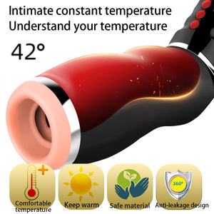 Masturbador Automático Masculino, 10 Frecuencias, <span class=keywords><strong>Vagina</strong></span> Automática con Succión, Masturbador de Bolsillo para Hombres, Juguetes Sexuales para Adultos - Product Image 6