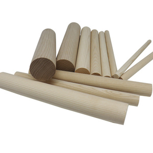 YUESHEN Varilla Redonda <span class=keywords><strong>de</strong></span> Madera <span class=keywords><strong>de</strong></span> Fresno Personalizada, Palanca <span class=keywords><strong>de</strong></span> Madera <span class=keywords><strong>de</strong></span> Fresno Blanca, Barra Redonda para Muebles, Piezas Mecanizadas por CNC - Product Image 4