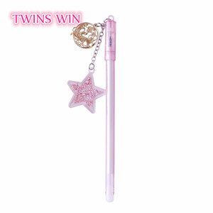 Bolígrafo con Colgante de Estrella <span class=keywords><strong>Atrapasueños</strong></span> de Dibujos Animados, Estilo Femenino y Lindo, Bolígrafo con Cadena, Bolígrafos para Estudiantes, Bolígrafo de Gel 2695 - Product Image 6