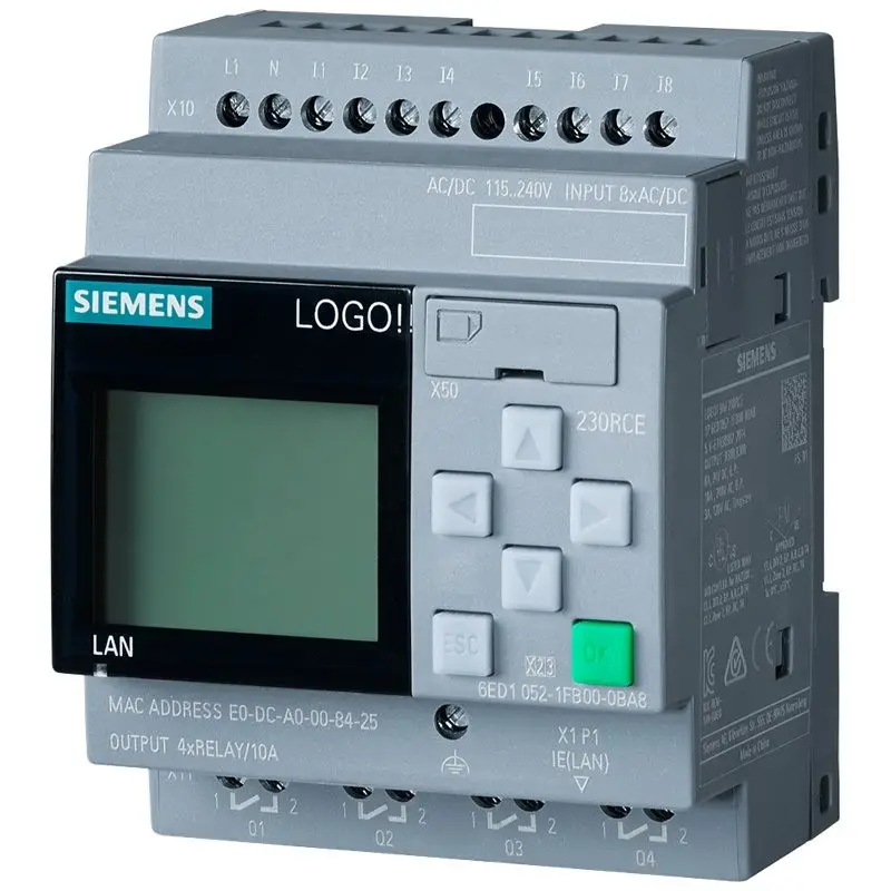 Siemens Plc Logische Module Display 6ed1052-1fb00-0ba8 6ed10521fb000ba8