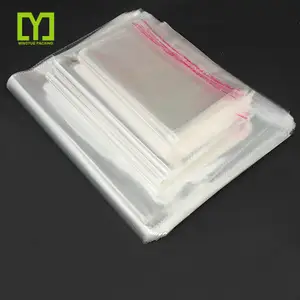 Sacos plásticos autoadesivos Opp para embalagem de doces, sacos transparentes para saco de papel PP BOPP para embalagem de bolos e biscoitos, pão e bolos, com impressão personalizada