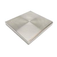Disque carré en alliage de titane TC4 pour usage dentaire CAD/CAM, couronnes, bridges et implants – Disque de titane découpable pour usine de traitement de prothèses dentaires