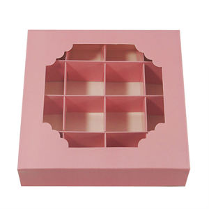 35 Năm Nhà Sản Xuất Tùy Chỉnh Cupcake Sô Cô La Cookie <span class=keywords><strong>Macaron</strong></span> Giấy Bao Bì Hộp Macaroons Món Tráng Miệng Hộp Quà Tặng Với Chia - Product Image 2