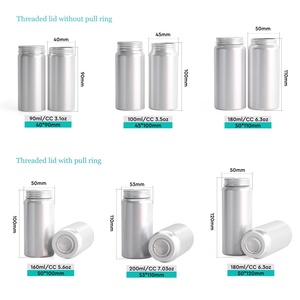 Bouteilles en aluminium personnalisées pour compléments alimentaires pour animaux de compagnie, étiquettes privées pour emballages de vitamines - Product Image 6