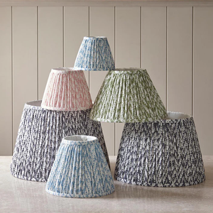 Modern Round Tapered Pleat <strong>Table</strong> <strong>Lamp</strong> <strong>Shade</strong> Palace <strong>Lamp</strong> <strong>Shade</strong> Hand-made <strong>Lamp</strong> <strong>Shade</strong> - Product Image 1