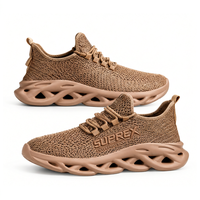 Chaussures de course sur route pour hommes, baskets de trail running minimalistes, en tissu extensible et maille respirante, athlétiques, basses, été-printemps