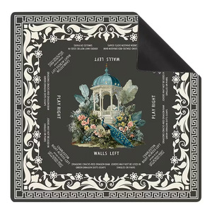 Tapis de mahjong Plum Aqua, Tapis de mahjong Oh Mine, Tapis de mahjong en solde, Tapis de mahjong Peacock, Tapis de mahjong <span class=keywords><strong>Tigar</strong></span> Terrace, Tapis de mahjong Ian - Product Image 4