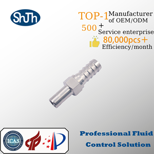 SHJH -LOK Conector de Mangueira Tipo Swagelok Forjado 316SS, União de Conexão para Óleo, Gás e Água ASME - Product Image 5