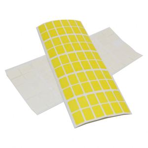 FX Wholesale Pink Square Self Adhesive Classification Label Paper Custom Size Custom Color Self Stick Sorting <b>Sticker</b> - Product Image 2