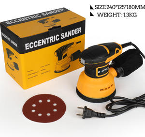 High <b>Power</b> 300W 6'' Variable Speed Orbital Set Industrial DIY Portable Wood Wall Floor Sanding <b>Tools</b> Polisher - Product Image 3