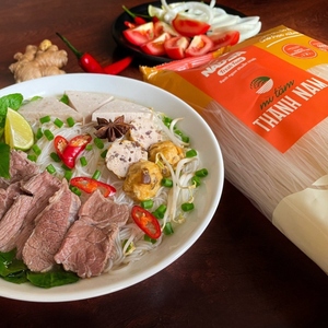 Grossiste Vietnam Nadisa Aliments frais Nouilles de riz pur de haute qualité Durée de conservation de 24 mois Riz 100% propre Nouilles de riz séchées minces - Product Image 5