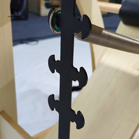 Chaise de Pilates stable en bois d'érable sans poignée, version simple, équipement de fitness pour la maison et la musculation