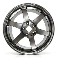 Jantes en alliage forgé RAYS TE37 SL argentées, 16-22 pouces, 5x112 5x114.3 pour BMW G15 G16 Honda FL5 Type R Nissan Altima Infiniti Q50