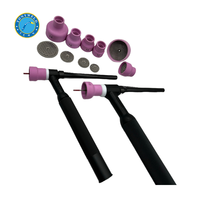 Pièces de torche de soudage TIG WP9 WP26, y compris buse en céramique, filet, pince, isolateur, toutes tailles, Tonyweld, 10 pièces/boîte
