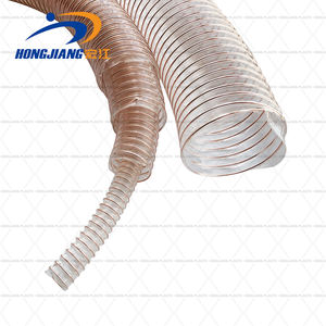 <span class=keywords><strong>Tuyau</strong></span> de dépoussiérage compressible en polyuréthane souple résistant à l'huile et au carburant - Product Image 2