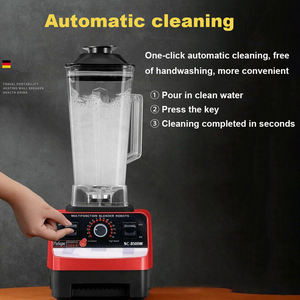 Exprimidor de Frutas Portátil Eléctrico de 3500W y 3L, Recargable por USB, con 6 Cuchillas, Libre de BPA, para Coche y Hogar - Product Image 6