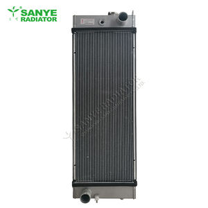 Radiatore a piastre in alluminio <span class=keywords><strong>Kobel</strong></span>--co SANYE 200-8 per serbatoio acqua, lunga durata, connessione flangiata/filettata, per motore escavatore, 6 mesi di garanzia - Product Image 1