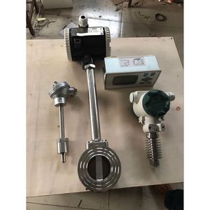 Medidor de Flujo Vortex Shuozhou Szlugb D de Acero Inoxidable 2.5mpa 4-20ma para Medición de Gas, Vapor y Aire - Product Image 1