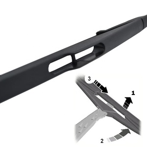 Essuie-glace arrière 10 pouces et bras de balai pour Renault Scénic <span class=keywords><strong>2</strong></span> / Grand Scénic MK <span class=keywords><strong>2</strong></span> <span class=keywords><strong>Pare</strong></span>-<span class=keywords><strong>brise</strong></span> 2003 2004 - 2009 - Product Image 3