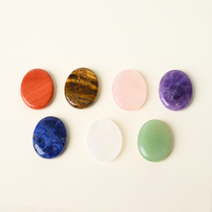 หินคริสตัลบำบัดคุณภาพสูงแบบใหม่ 7 จักระ สำหรับการทำสมาธิ - Product Image 2