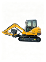 Excavatrice sur chenilles compacte XE60DA 6010 kg pour les travaux d'installation et de terrassement