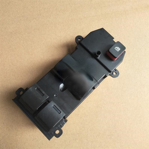 Conjunto de interruptor de cierre centralizado 35750-TM0-P01 para Honda City, botón pulsador de plástico negro - Product Image 2