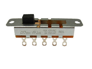 Interruptor Deslizante HW YSS-16 con Vida Útil Mecánica de Más de 6,000 Ciclos, Fabricado en TW - Product Image 2