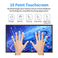 1000 Nits 21.5 Inch 1920*1080 Open Frame Monitor Industrial Use TFT LCD Resistive Capacitive Touch Screen Display With VGA HDMI