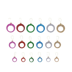 <span class=keywords><strong>Boules</strong></span> d'impression par transfert thermique par Sublimation, pour décoration d'arbre de noël, pièces - Product Image 1