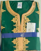 Vêtements islamiques traditionnels modestes pour hommes de Dubaï, manches courtes, style marocain, thobe musulman pour homme, abaya, qamis, boubou homme