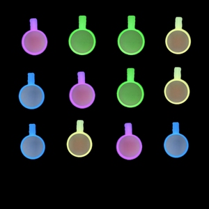 Oksilicone không thấm nước Tên cá nhân Dog ID <span class=keywords><strong>tag</strong></span> double side 2cm vòng tròn nhỏ hình dạng màu sắc sáng động vật nhỏ Silicone <span class=keywords><strong>Pet</strong></span> <span class=keywords><strong>tag</strong></span> - Product Image 6