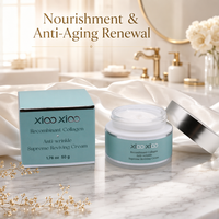 Crème Visage en Gros au Collagène Recombinant – Crème de Nuit Rénovatrice Adaptée aux Saisons pour Tous Types de Peaux