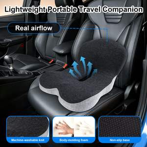 Vente chaude confortable mousse à mémoire de forme lombaire coussin de soutien du dos siège de chaise orthopédique avec des fonctionnalités de massage - Product Image 6