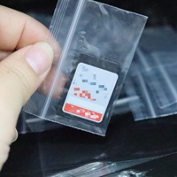 Vente en gros de sacs auto-scellants transparents en plastique PE épais et denses pour bijoux alimentaires, boucles d'oreilles et lunettes