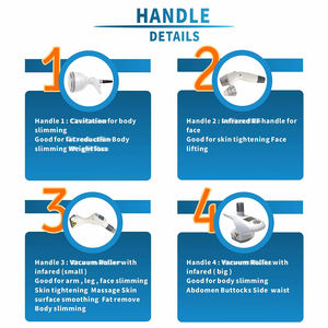 Appareil de remodelage corporel sportif Vela Slim Shapes III avec rouleau à vide, machine d'endolifting, nettoyeur de pores en silicone Za - Product Image 5