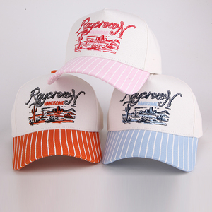 Gorra de Béisbol Personalizada de Alta Calidad con Bordado <span class=keywords><strong>3D</strong></span> de Algodón para Hombre Visera Curva 5 Paneles Deportiva - Product Image 5