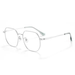 Monturas de Gafas Octogonales Danyang, Montura Completa de Titanio Puro, Ligeras, Unisex 17289 - Product Image 1