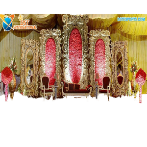 ซื้อโครงไฟเบอร์สำหรับตกแต่งเวทีงานแต่งงาน ประกอบง่าย ดีไซน์สวยงาม ขนาดใหญ่ สำหรับงานแต่งงานแบบฮินดู ฉากหลังงานแต่งงาน ไอร์แลนด์ - Product Image 1