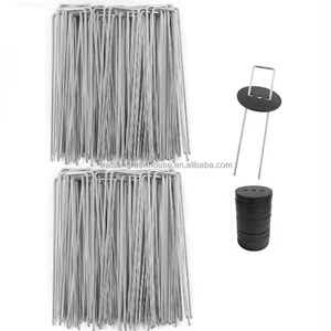 <span class=keywords><strong>Agrafes</strong></span> de pelouse Clous de <span class=keywords><strong>gazon</strong></span> galvanisés <span class=keywords><strong>gazon</strong></span> artificiel Clous de fixation Bâche Clous de pelouse en U - Product Image 5