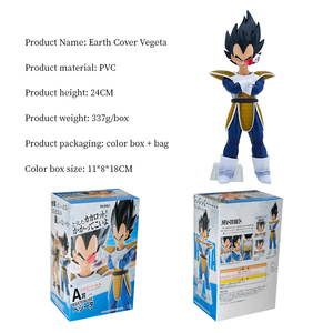 2025 Hcengtriz <span class=keywords><strong>Dragon</strong></span> Balls Collection Modèle PVC Vegeta Anime Figure À La Main Dessin Animé Terre Couverture Arrivée Chaude Maison Ornements - Product Image 3